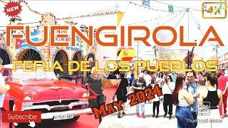 Fuengirola Feria de los Pueblos | May 2024 | international party and food | Malaga | Spain | 4K