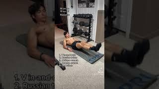 At Home Bodyweight AB WORKOUT! (No Equipment Needed)