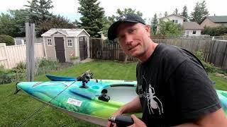 Ep30: Installing a Garmin Striker 4 fish finder on a Pelican Mission 100 kayak