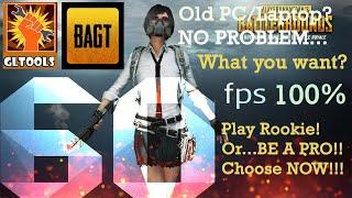 Use GLTools & BAGT | Get Stable 60 FPS in PUBG Mobile Latest Update | For Low end PC Phoenix OS 2020