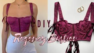 DIY Regency Bustier/ Pattern Available