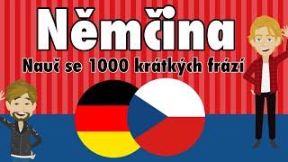 Learn German - Learn 1000 short phrases - German for Czech Speakers (Beginners)