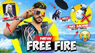 No More Gloo Wall  But New Character Is Op! Free Fire Advance Server Gameplay