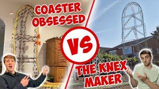 TheKnexMaker VS Coaster Obsessed -Knex Euro-Fighter Build-Off - Live 2