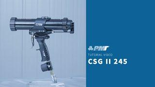 Video tutorial - How to use CSG II 245