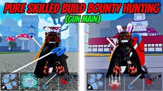 DESTROYING Players In Blox Fruits With PURE SKILLED BUILD.. (Gun Main)