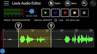 Lexis Audio Editor