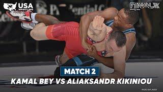 Kamal Bey vs. Aliaksandr Kikiniou | 2023 Final X Round 2