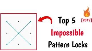 x pattern lock   impossible 5+ pattern lock.