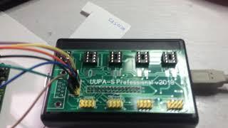 MC68HC05P3 1E25B  by UUPA-S programmer + EEPROM Professional adapter v2018 made by Vlada