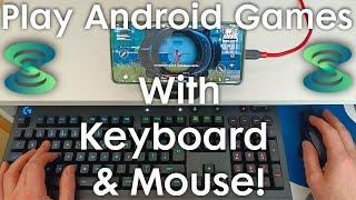 How to Play Android Games with Keyboard & Mouse - PUBG Mobile Wormhole App