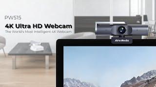 AVerMedia 4K Ultra HD Webcam PW515 - Trailer Video