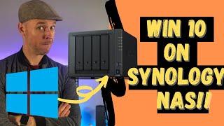 How to INSTALL & RUN Windows 10 directly on a Synology NAS step by step