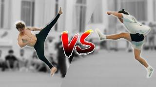 Ethan Turner vs Tiki Wu – Martial Arts Tricking Battle 1v1 I Uncut I Balkan Gathering