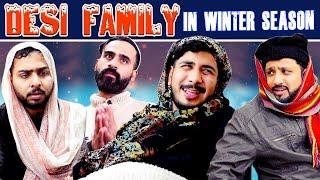 Desi Family in Winter Season || Comedy Skit || Banana Vines