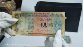 OLD 100 Rupees AGRICULTURE Series Banknotes | INDIA Banknotes