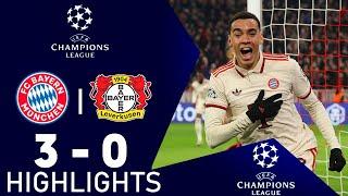 Jamal Musiala Goal | Bayern München vs Leverkusen 3-0 Highlights | Champions League 2024/25