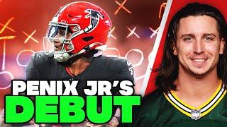 Michael Penix Jr's 1st NFL Game