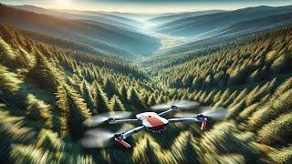 FPV Forested Mountainside - Will the drone survive?