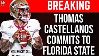 BREAKING: FSU Football lands former Boston College QB Thomas Castellanos | Transfer Portal, Warchant