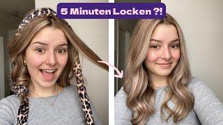 TUTORIAL LOCKEN OHNE HITZE - easy 5 Minuten Locken | Step-by-step Tutorial