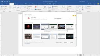 Insert Video into Microsoft Word by Chris Menard