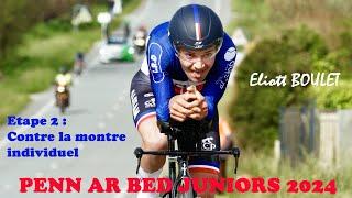 Penn Ar Bed Juniors 2024 - étape 2 (contre la montre individuel)