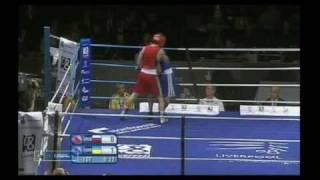 Vasyl Lomachenko vs Araik Ambartsumov 2008 European Amateur Boxing Championships FINAL Part 1