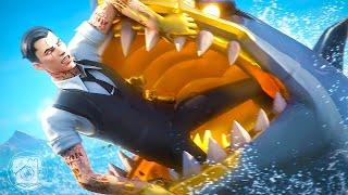 MIDAS vs. THE MYTHIC SHARK! (A Fortnite Short Film)