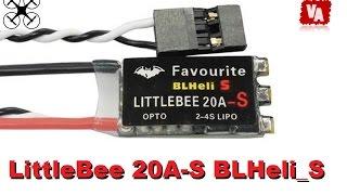 ESC LittleBee 20A_S BLHeli_S  A--H-15 переводим в DSHOT 600