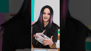 MY GOTH FRIEND IS SO SCARY!! #shorts