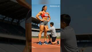 Wolrd's Tallest Female Volleyball Player in USA ️ Etallwoman #volleyball #usa #tallgirlfriend