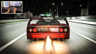 Police Chase Ferrari THROUGH TRAFFIC | Assetto Corsa Best Mods #shorts