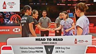 Kusuma/Pratiwi (ina) vs. Chen/Jia (chn) | Bwf World Tour 2024