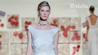 Novías 2017 Jesús Peiró Vídeo Desfile Barcelona Bridal Week - Modalia.es