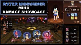 Water Midsummer Miho Damage Showcase - Monster Super League