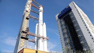 China rolls out rocket for space station supply launch