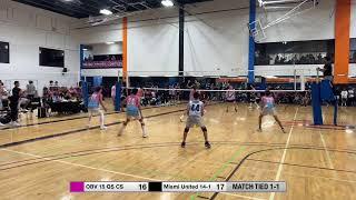 LIVE - Miami United 14 Natl Camilo v Ocean Bay 15 Quiksilver CS | 2024 OBV/MUV Spring Fling | Day 1