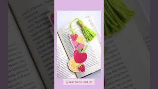 ️ Aesthetic Bookmark Ideas ️ @Aesthetic Outlet #subscribe #aesthethic #bookmark #viral #ytshorts