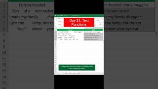 Text functions to clean up data in Excel #workhacks #25daysofspreadsheets