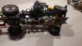 Моя новая лего самоделка. Lego technic урал 6×6