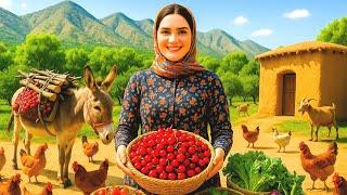 Village Life In Iran: Amazing Cooking & Donkey Riding