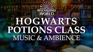 Harry Potter & Fantastic Beasts | Hogwarts Potions Class Music & Ambience, Collab with ASMR Weekly