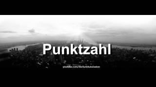 How to pronounce Punktzahl in German - Perfectly