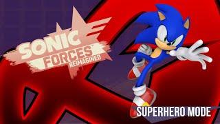 Sonic Forces : Complete Playthrough [ Superhero Mode ] / ( 1440p60 FPS ) No Damage