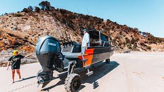 Amphibious StabiX on Kangaroo Island