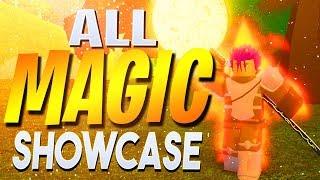 All Magic Showcase in Deadly Sins Retribution in Roblox | iBeMaine