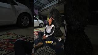 PRANK GRANDONG IRENG pijat OPPA MADIK langsung ngacir kabur