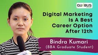 Digital Marketing Course in Jaipur | Review by Bindra Kumari | QuibusTrainings