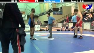 Tony Nelson vs. Tyrell Fortune at 2013 ASICS University Nationals - FS